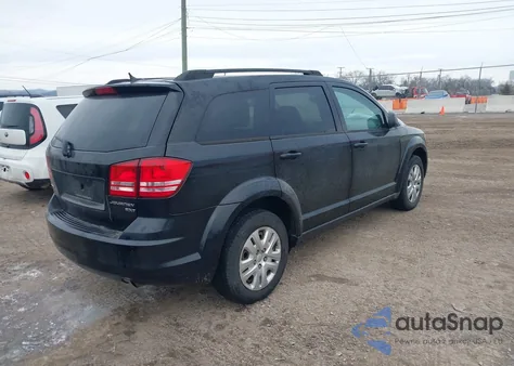 2017 Dodge Journey Se from USA, damaged, VIN 3C4PDCAB1HT507394